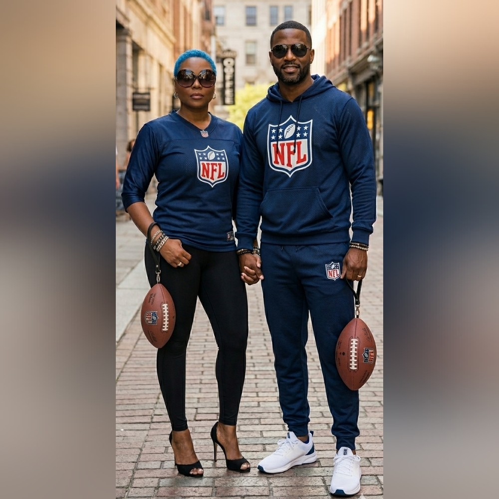HANDMADE "THE DUKE" Wilson NFL Football MAN BAG 🏈